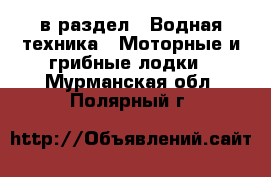  в раздел : Водная техника » Моторные и грибные лодки . Мурманская обл.,Полярный г.